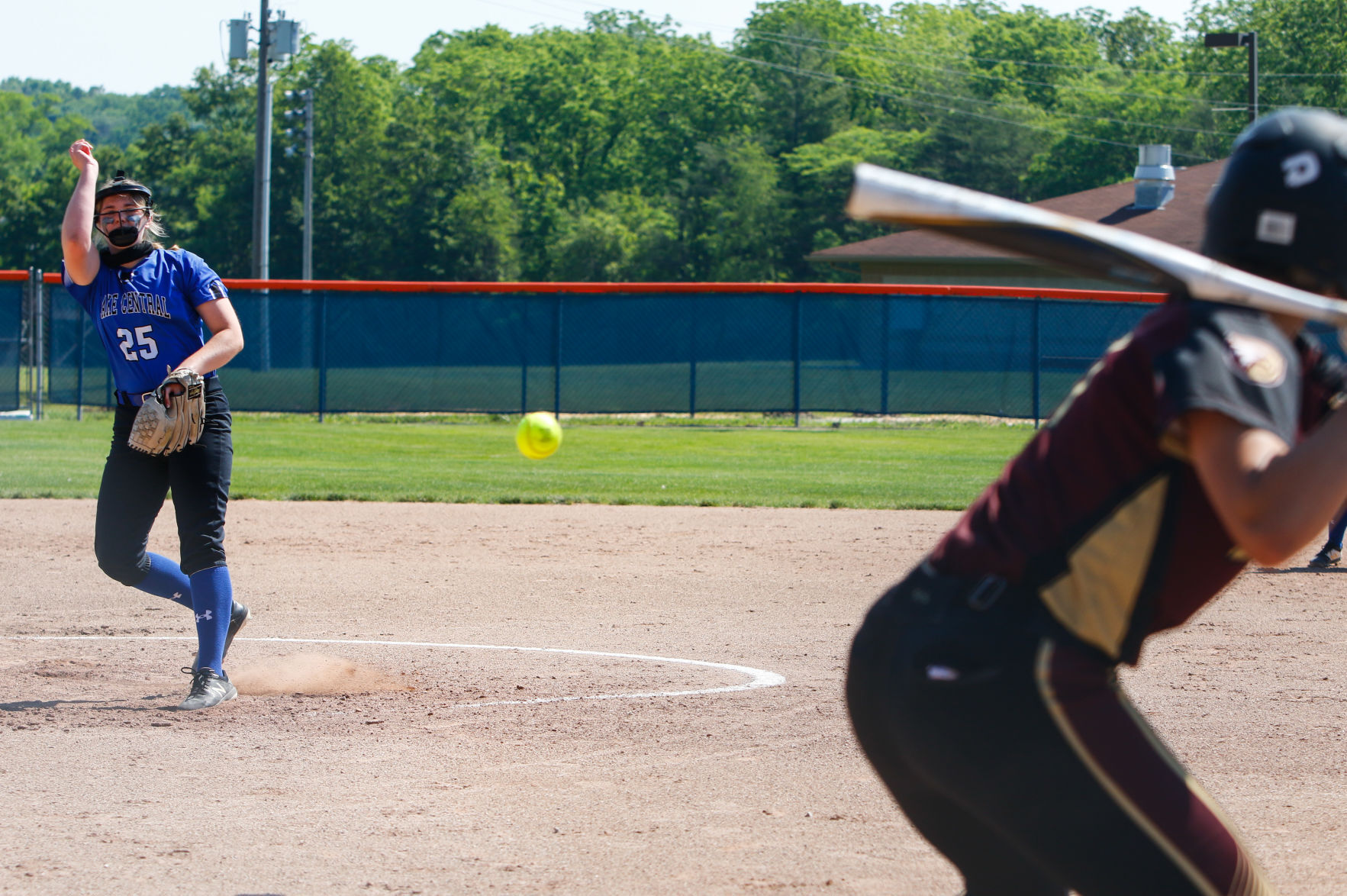 4A softball semistate semifinal - Lake Central vs. Columbia City